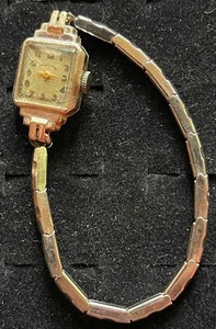 lot 425 image: Ladies Watch back marked 14K