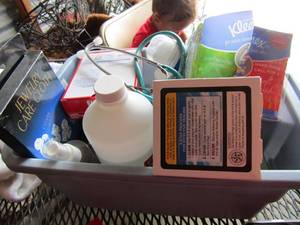 lot 339 image: FIRST AID SUPPLIES, STETHOSCOPE,  SHAVING CREAM,  PLUS