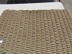 lot 349 image: ROPE FLOORDOOR MAT
