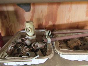 lot 667 image: 12 bolts- springs - nails