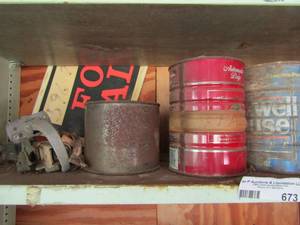 lot 673 image: Gas valves, door pulls