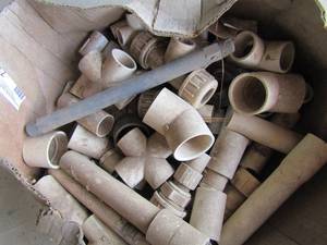 lot 716 image: pvc joints