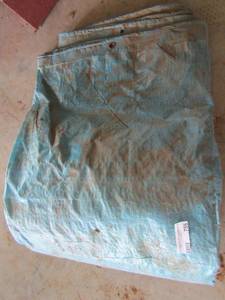 lot 756 image: blue tarp