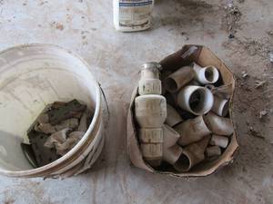 lot 796 image: various pluming pvc pipe all sizes