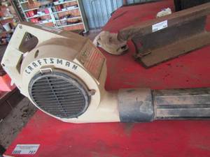 lot 799 image: craftsman power blower electric