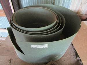 lot 850 image: sheets of metal in a roll