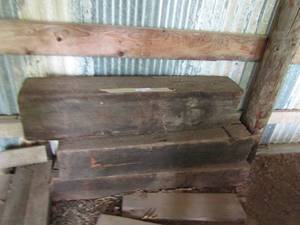 lot 853 image: railroad ties qty 3