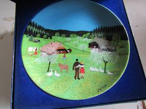 lot 412 image: Gegr. 1794 Konigl.pr.jettau dcor plates qty 4 Farm animal plates