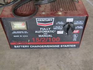 lot 446 image: fully automatic and manual 152100 battery charging engine starter system