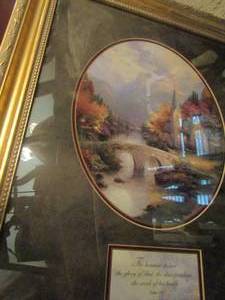 lot 347 image: Thomas Kinkade 2116 palms 19.1