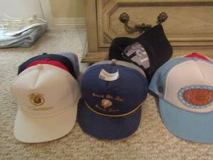 lot 54 image: various ball cap hats