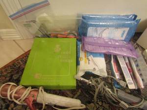 lot 80 image: medicine organizers, flushable wipes, cold cream soap and more