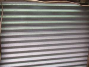 lot 859 image: sheets of metal roofing