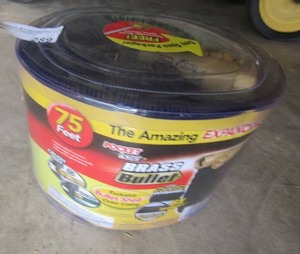 lot 289 image: 75 ft. expanding bullet head water hose
