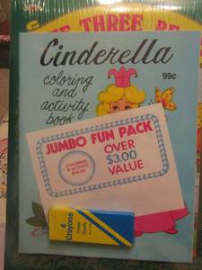 lot 250 image: vintage landoll jumbo pack coloring and activity books