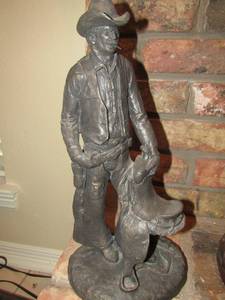 lot 16 image: Monfort original western sculpture 16 X7