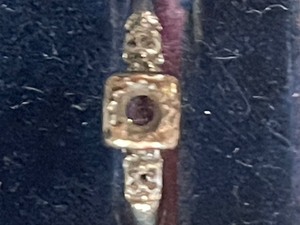lot 574 image: 14k Vintage ENGAGEMENT RING  no stone
