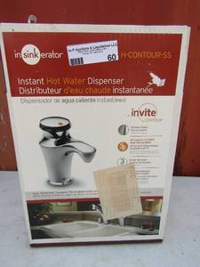 lot 60 image: In Sink Erator Instant hot water dispenser NIB