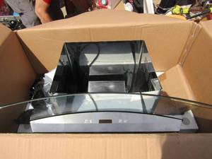 lot 61 image: Cavalier vent a hood, stainless steel, NIB, Model # SV218D-30--- Size 301619