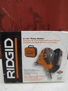 lot 69 image: Ridgid 3 12 palm nailer NIB