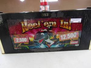 lot 93 image: Reel em In top piece to a casino game system