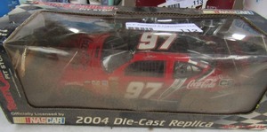 lot 112 image: Nascar pit stop, 2004 die cast replica