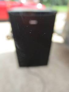 lot 152 image: Galanz mini fridge, black , unknown working condition