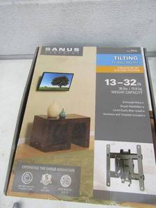lot 172 image: tilting TV wall mount NIB