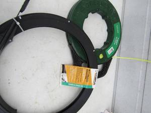 lot 189 image: Cobra 40ft sewer rod new-- Greenlee nylon fish tape new 436-10