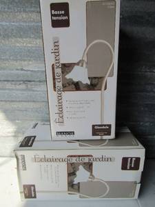 lot 315 image: Manor house base tension Garden light qty 2