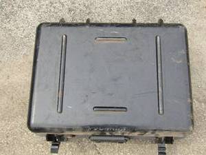 lot 355 image: Empty black storage case, heavy duty