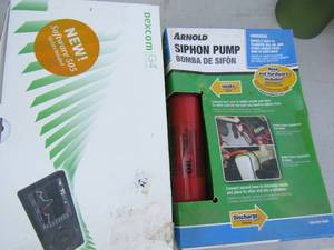 lot 430 image: Arnold siphon pump, dexcom software modeum