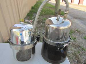 lot 433 image: 2 multi pure filtered water canister model#mpc500-c qty 2