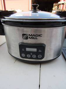 lot 18 image: Magic mill pressure cooker used but works