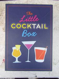 lot 78 image: The little cocktail bar mix drink recipes 4 books in box