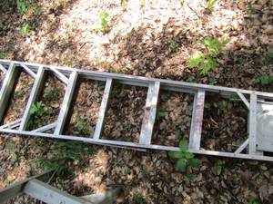 lot 934 image: 10 ft. foldable ladder