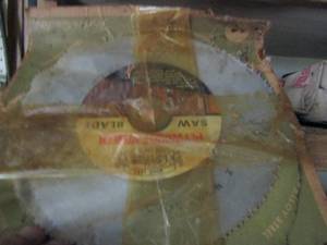 lot 971 image: 2 saw blades
