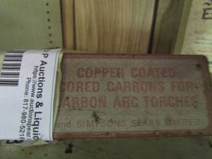 lot 998 image: craftsman copper coated carbons