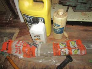 lot 1017 image: gtx oil- antifreeze-and more