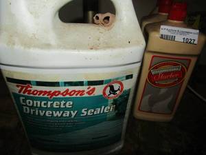 lot 1027 image: concrete sealer and charcoal starter