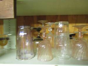 lot 1079 image: large lot of drinking glasses
