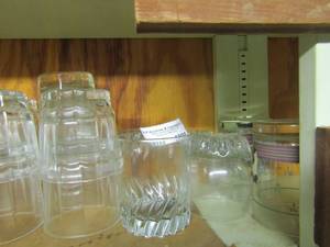 lot 1080 image: small drinking glasses