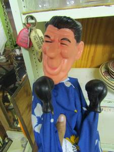lot 1082 image: RONALD REAGAN  hand puppet
