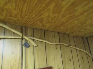 lot 1106 image: 2 hand made walking sticks