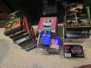 lot 1119 image: large lot of vhs tapes the man from Utah, stepmom, the quiet man, joy and much more