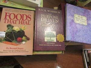 lot 1166 image: book lot, walk with me today- the purpose driven life journal- Cane river and more