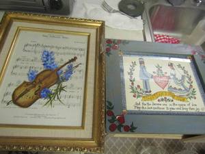 lot 1187 image: San Antonio violin music note photo