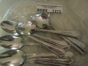 lot 1272 image: Wallace spoons qty 10 in bag
