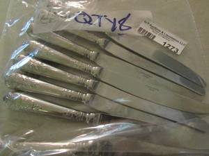 lot 1273 image: Wallace knifes qty 8 in bag