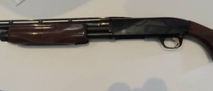 lot 1120 image: BROWNING 20 GAUGE PUMP SHOTGUN,  FIELD MODEL  28 INVECTOR BPS  SPECIAL STEEL 2 34 OR 3  IN CASE